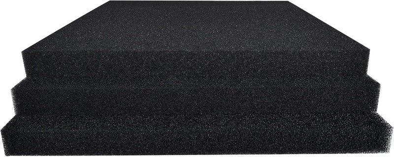 ALEGI Aquarium Sponge Filter Pad, Bio Filter Media Foam Sponges, Cut-to-Size Foam for Fish Tank (20"x20"x1.57" (50PPI)) - Image 5